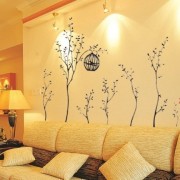 Walplus-Vinilo-adhesivo-decorativo-para-la-pared-diseo-de-rboles-con-jaulas-de-pjaros-0